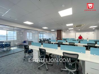 Brand New Furnished 6200 sq.ft. Office for Rent in Sector-142 Noida, Near Metro