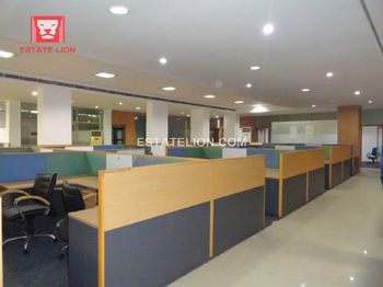 Fully Furnished 8000 sq.ft. Office Space for Rent in Mohan Co-operative Industrial Estate