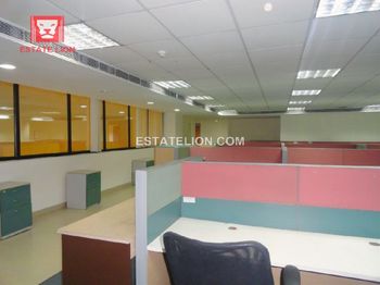 Semi-furnished 8200 sq.ft. Commercial Office Space in Jasola District Center, New Delhi